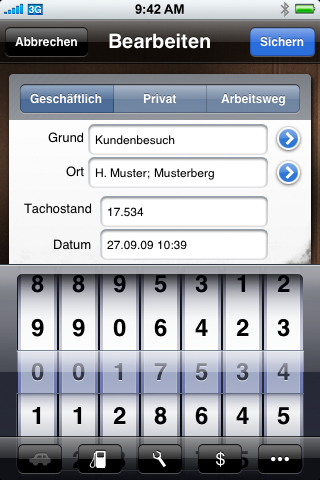 Fahrt anlegen